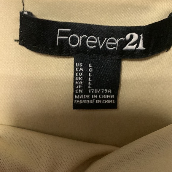 Vintage Gold Bandage Mini‎ Skirt - Picture 3 of 3